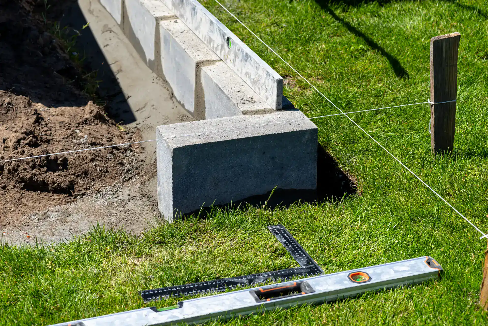 Betonstøttemure til haveanlæg og terrasser, holdbare og æstetiske.